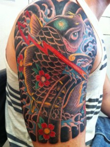 koi fish tattoo