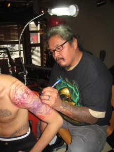 running bear tattoo artist