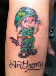 soldier tattoo